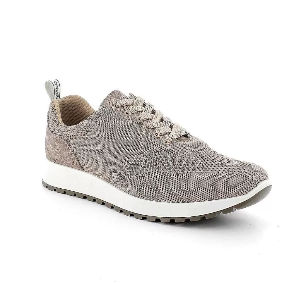 Beige Men'S Sneakers-Igi&Co Best Sale