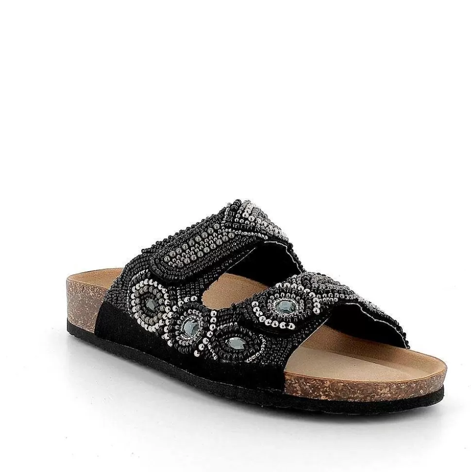 Black Women'S Sandals-Igi&Co Discount