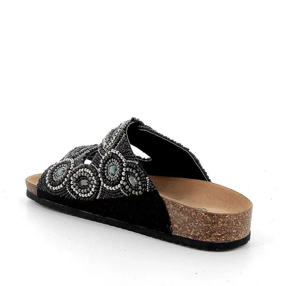 Black Women'S Sandals-Igi&Co Discount