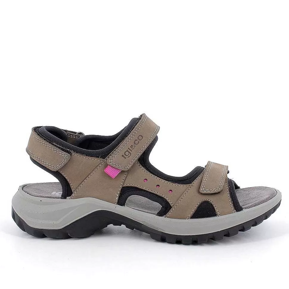 Safari Women'S Leather Sandals-Igi&Co Best Sale